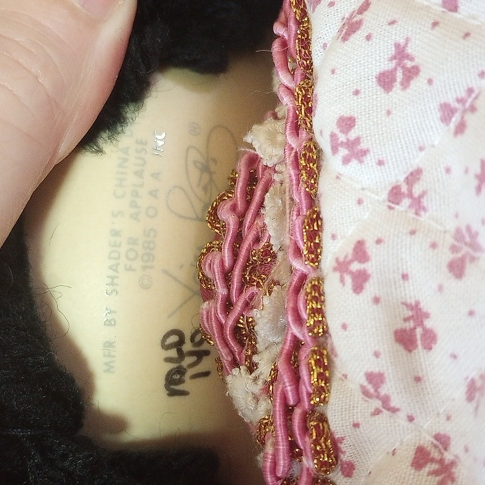 Rare Asian Porcelain Cabbage Patch Kid, Applause Vintage 1985, Numbered Doll - Picture 6 of 7